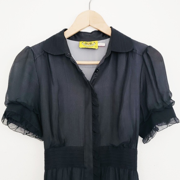 Juicy Couture Dresses & Skirts - 100% Silk Juicy Couture Midi Dress -  Small